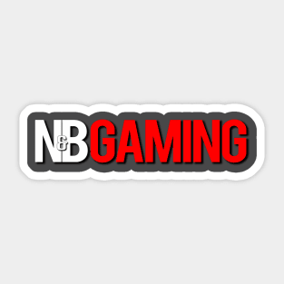 N&B Gaming Horizontal Logo Sticker